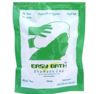 Easy Bath Shampoo Cap Shampoo and Condition Hair .SINGLE STEP Pack of 1