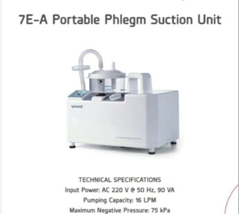 Yuwell 7E-A Portable Phlegm Suction Unit (White)