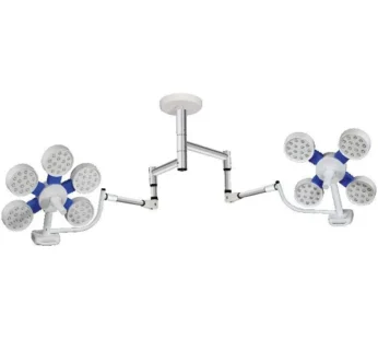 Morbros ceiling mounted surgical light, Double Dome, C5+C3