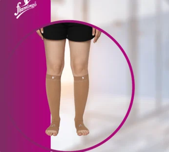 Medical Compression Stocking Below Knee, Flamingo