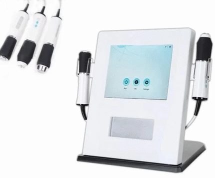 Semi Automatic Oxygen O Facial Machine 3 Handles, For Clinic