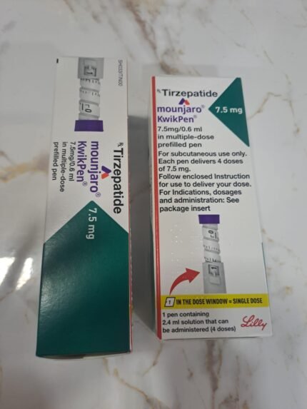 Tirzepatide Mounjaro Kwikpen 7.5mg PFP Injection 0.6ml